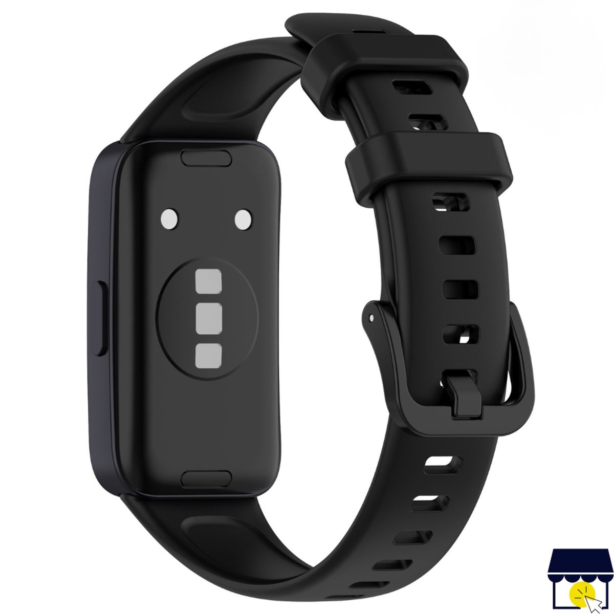 GENERICO - Correa de silicona para Huawei Band 8 / 9 / 10 - Negro