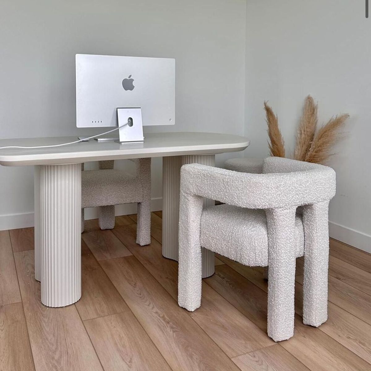 TU MESITA - BUTACA MINIMALISTA MALDINI IVORY TU MESITA