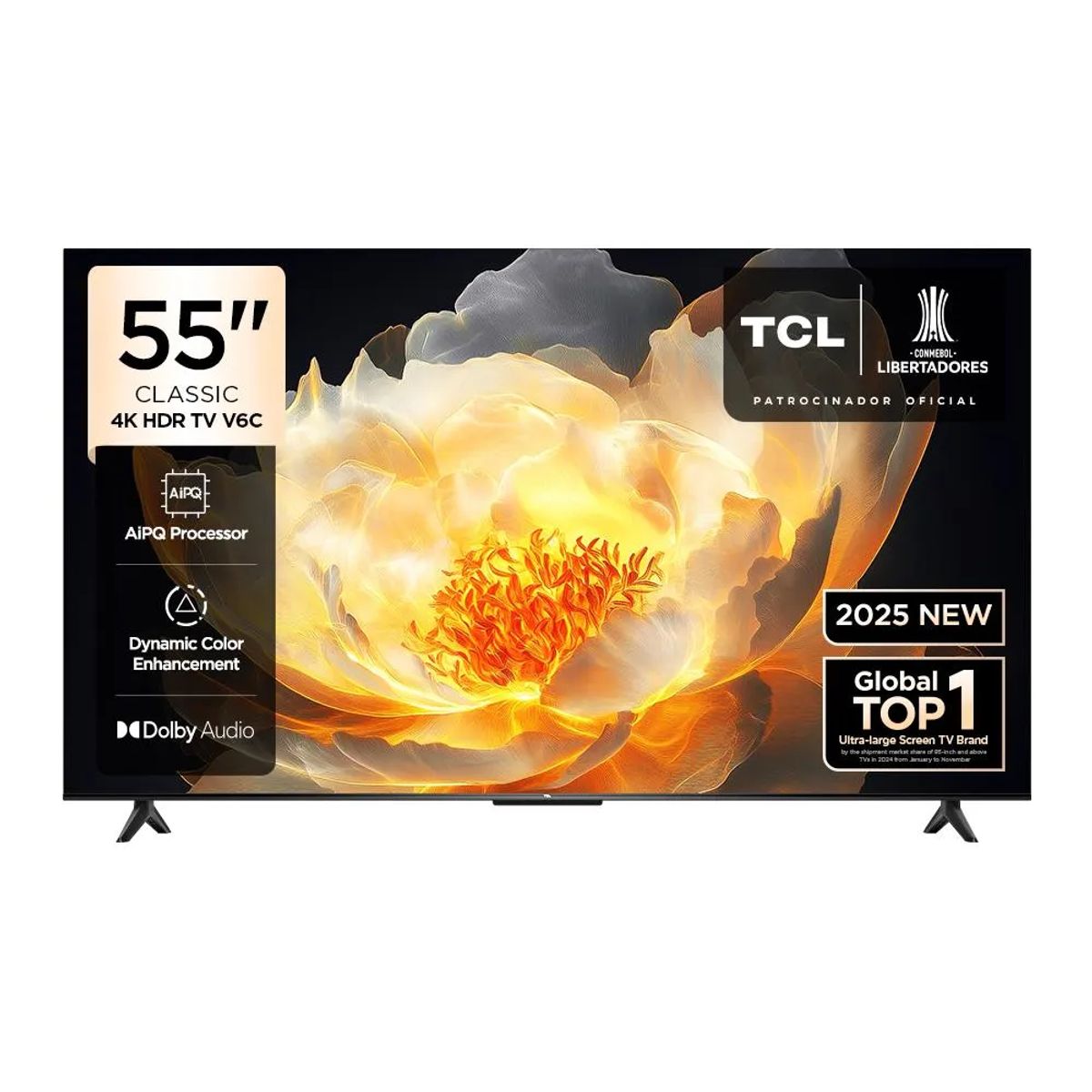TCL - Televisor Smart TV 55 LED 4K UHD TCL 55V6C