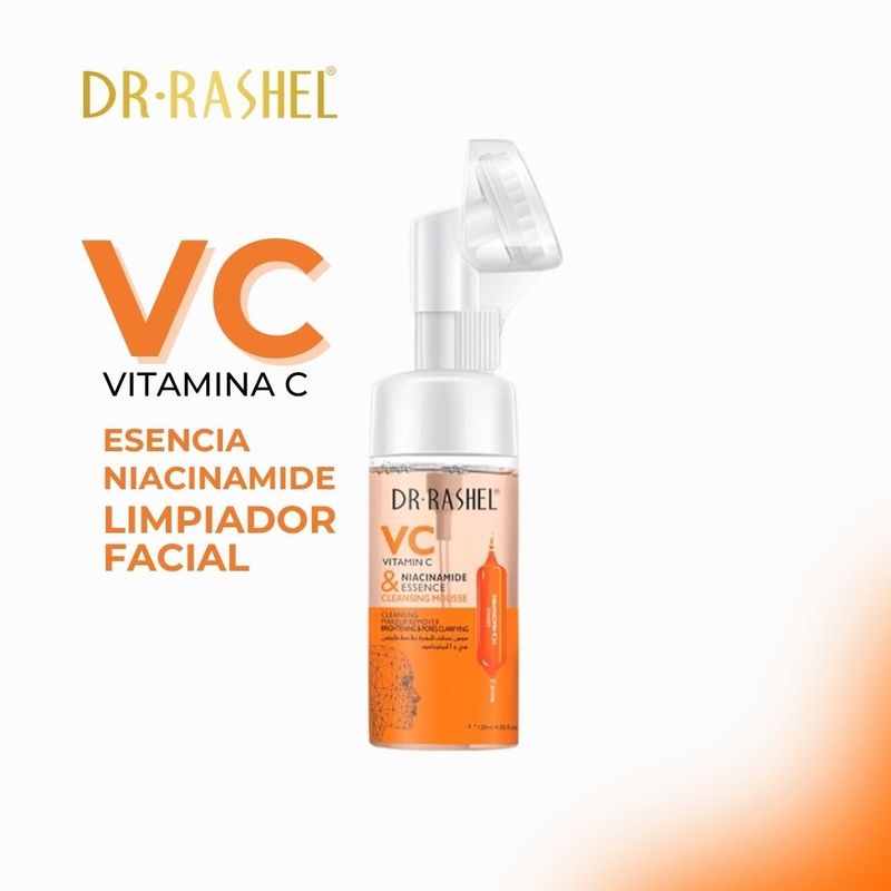 GENERICO - Espuma Limpiador Facial Vitamina C Dr Rashel 125ml