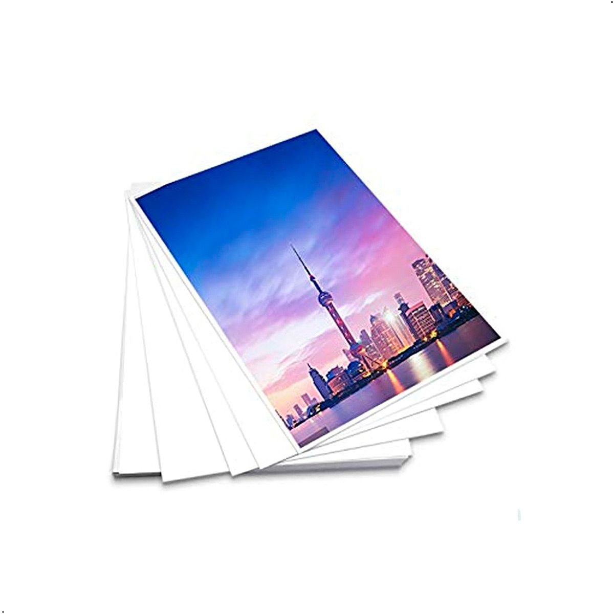 GENERICO - Papel Fotografico Profesional Brillante Fullcolors A4 20und