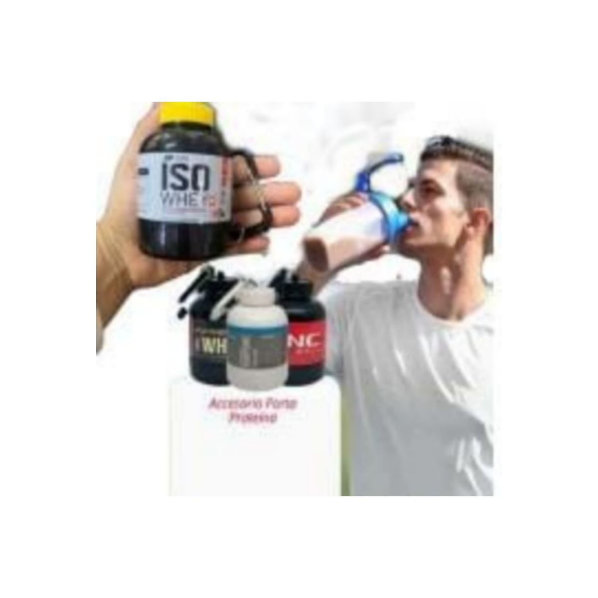 GENERICO - pack 2 Llaveros para Proteina 60 gr