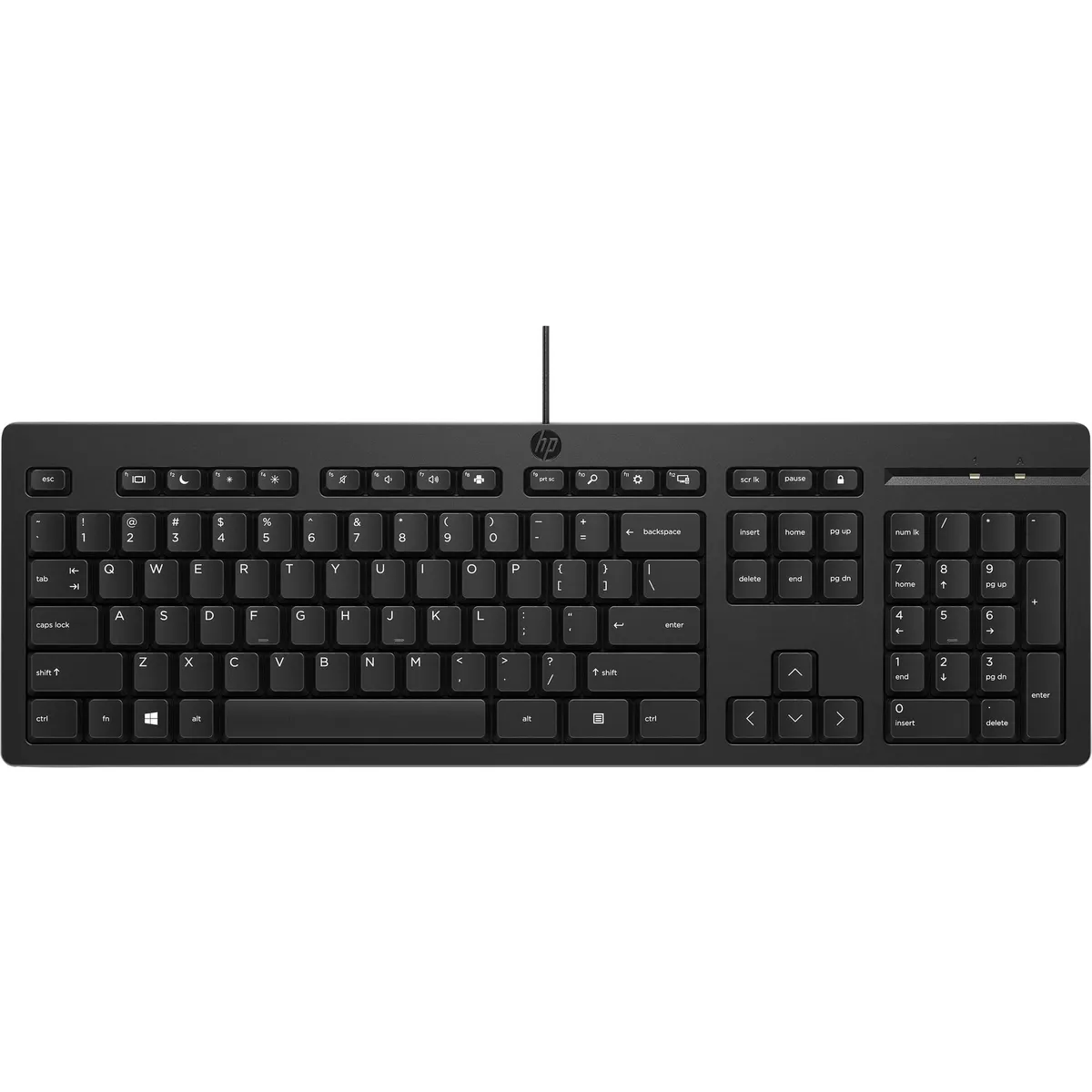 LOGITECH - HP Teclado con Cable 125 USB Tipo-A Resistente a Salpicaduras  266C9AA