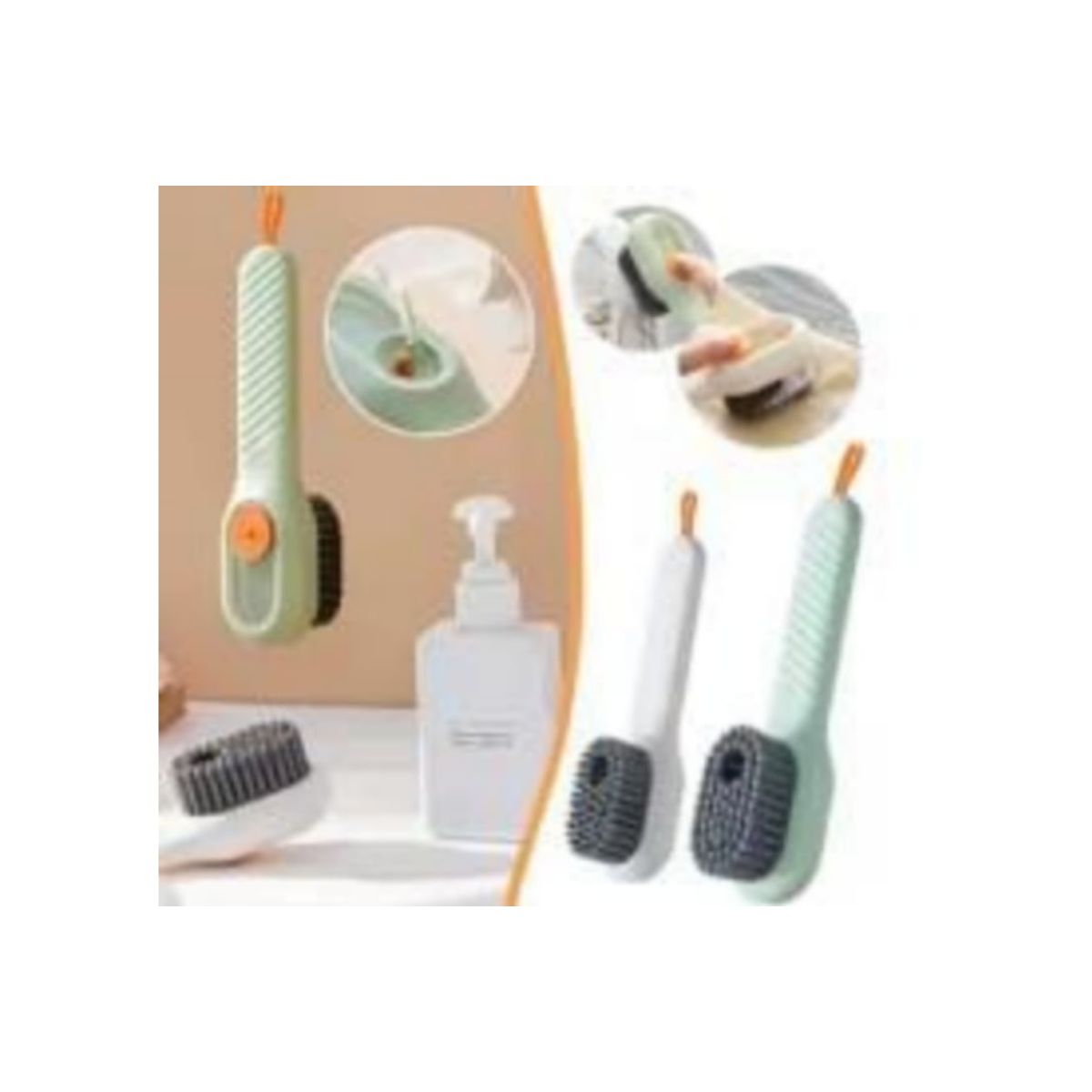 GENERICO - Cepillo con Dispensador Para Zapatos