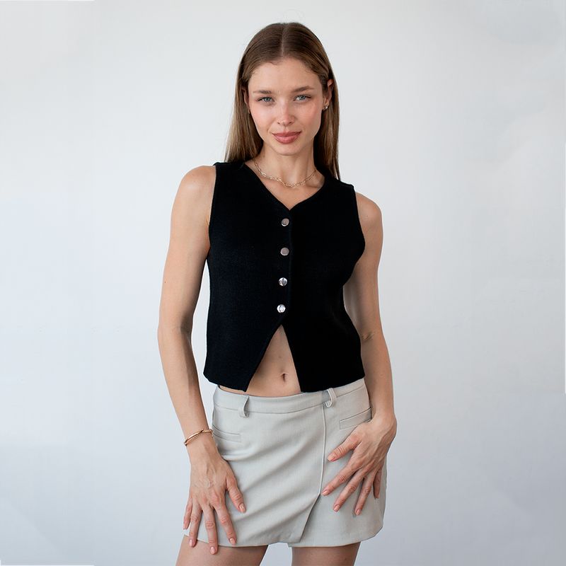 DESIRE - CHALECO KNIT CLEO  MUJER DESIRE