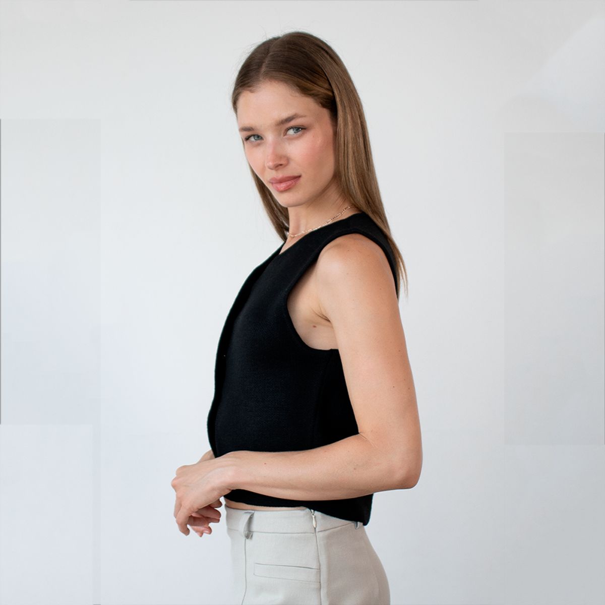 DESIRE - CHALECO KNIT CLEO  MUJER DESIRE