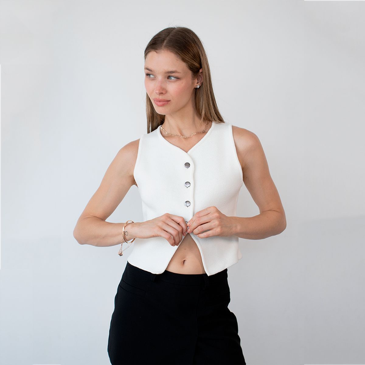 DESIRE - CHALECO KNIT CLEO  MUJER DESIRE