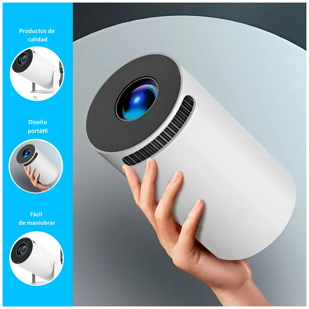 GENERICO - Proyector Multimedia 4K Android 11 WiFi 2 Mandos