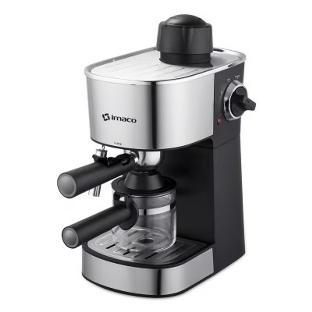 IMACO - Cafetera Espresso 3.5 BAR Imaco 4 Tazas iecm3503