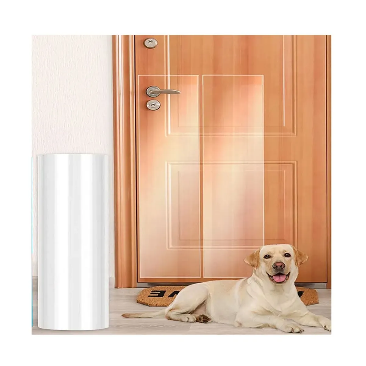 QUE PATAS PET SHOP - Protector Antiarañazos para Muebles y Puerta