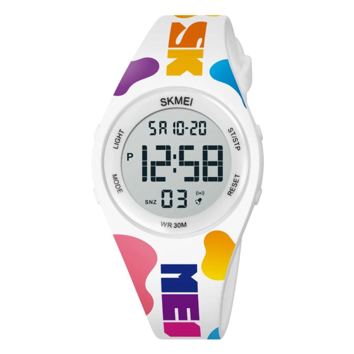 GRUPO CB - Reloj Digital de Silicona para Niños y Niñas Modelo Colorful