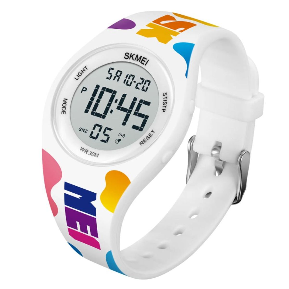 GRUPO CB - Reloj Digital de Silicona para Niños y Niñas Modelo Colorful