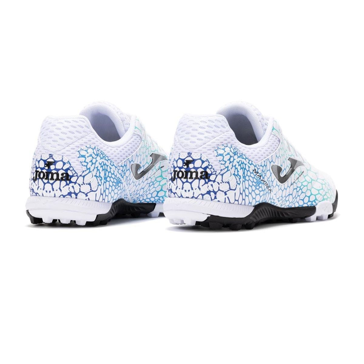 JOMA - Zapatillas Futbol Maxima 2532 TF Blanco Turquesa