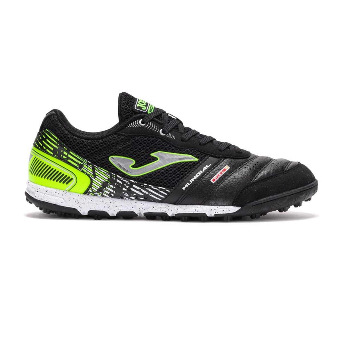 Joma - Zapatillas Futbol Mundial 2501 TF Negro Verde
