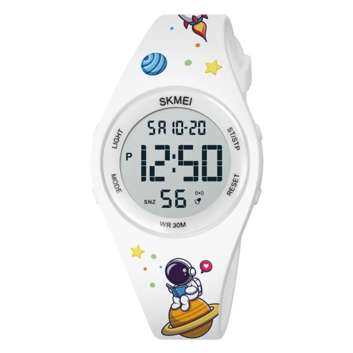 GRUPO CB - Reloj Digital de Silicona para Niñas y Niños Modelo Astronauta