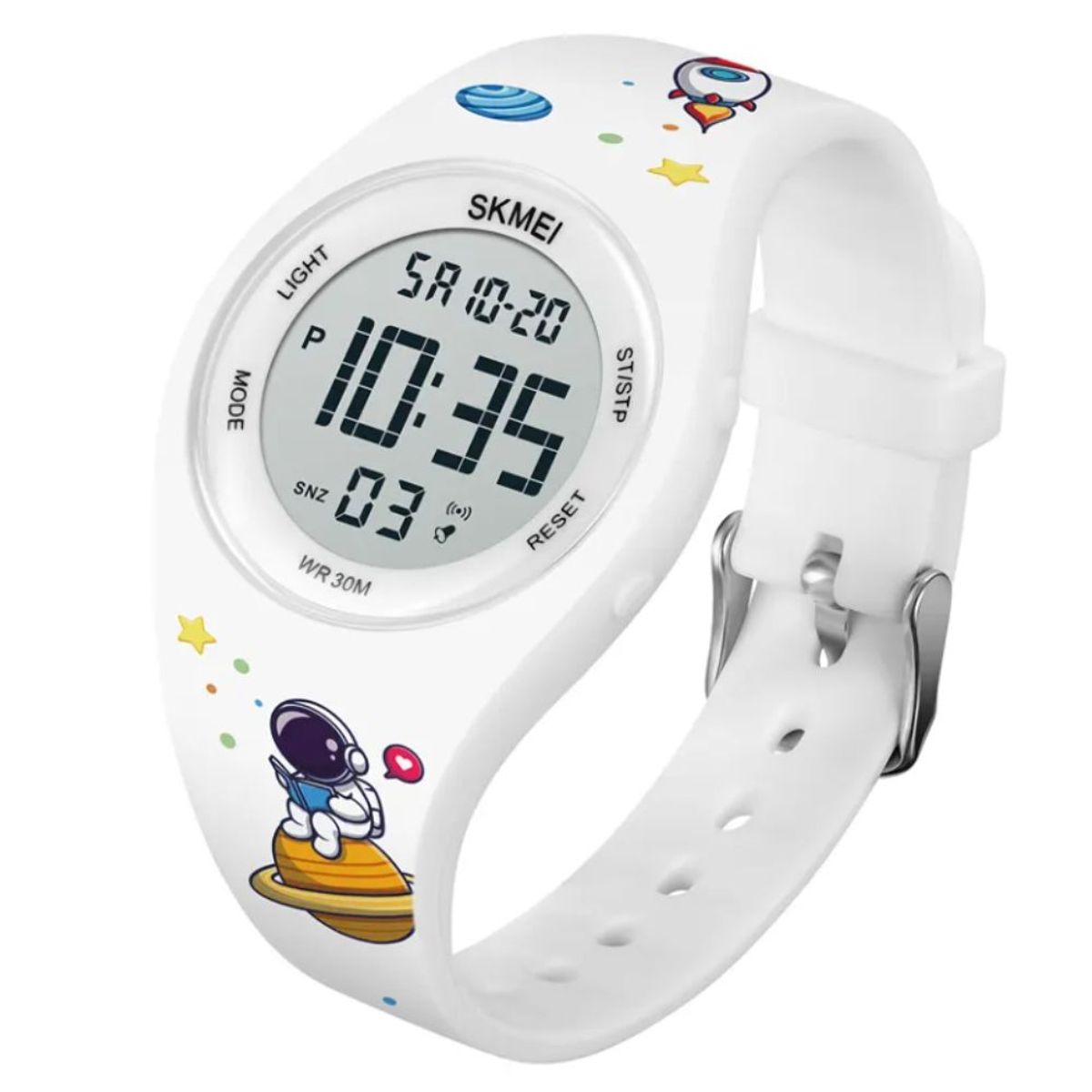 GRUPO CB - Reloj Digital de Silicona para Niñas y Niños Modelo Astronauta