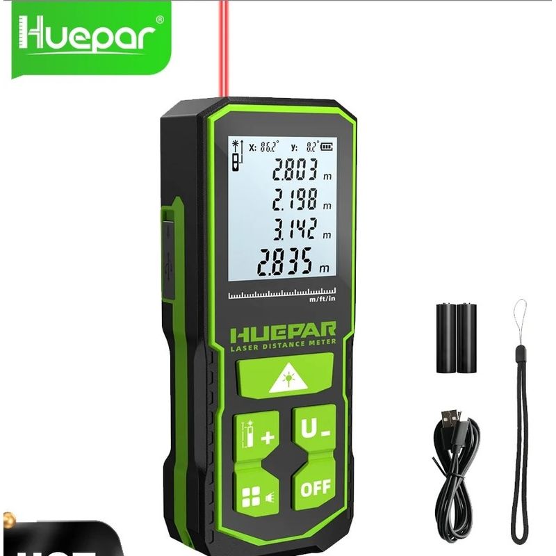 HUEPAR - WINCHA LASER HUEPAR 120M LASER VERDE