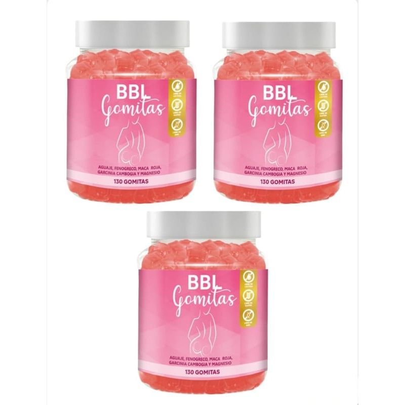 GENERICO - PACK 3 GOMITAS DE AGUAJE BBL SOTTCOR LABS