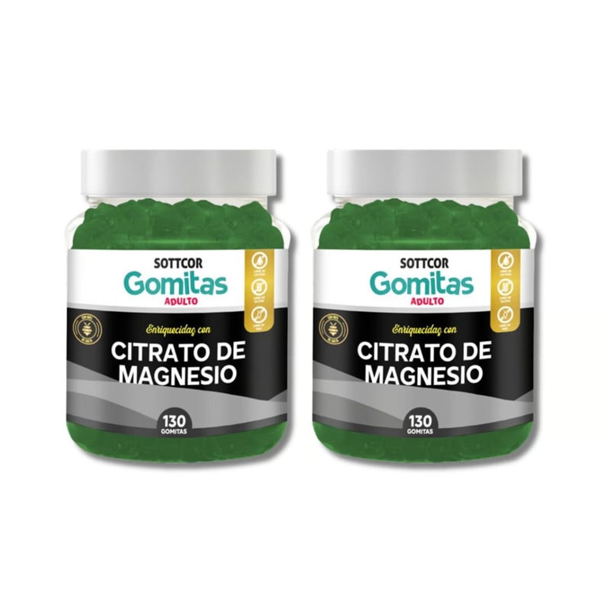 GENERICO - CITRATO DE MAGNESIO EN GOMITAS 2 UND SOTTCOR LABS