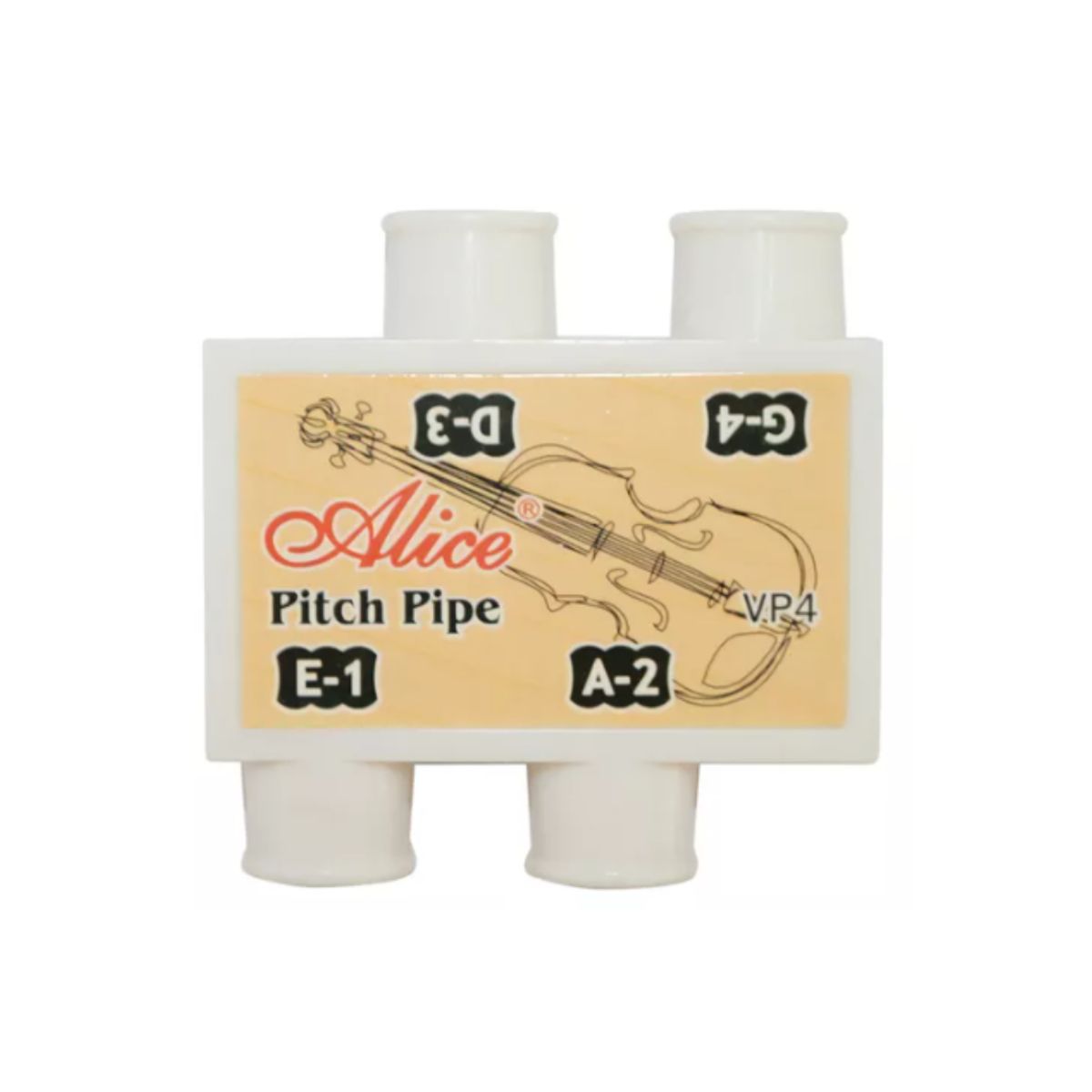 GENERICO - AFINADOR DE  SILBATO PARA VIOLÍN  4 TONOS