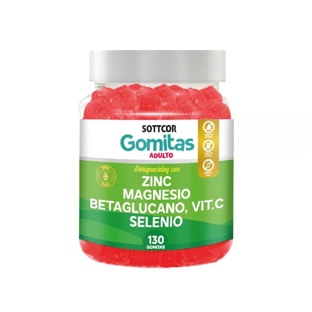 GENERICO - ZINC MAGNESIO BETAGLUCANO VIT C Y SELENIO GOMITAS SOTTCOR