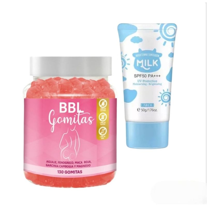 GENERICO - GOMITAS AGUAJE BBL SOTTCOR REGALO BLOQUEADOR ACLARANTE DE LECHE MILK