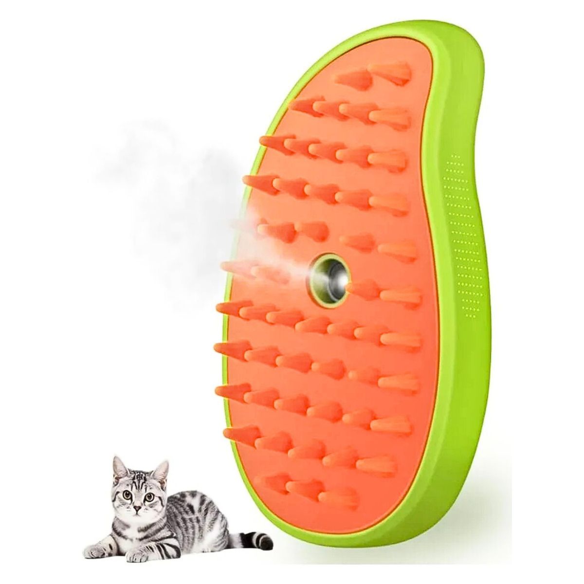 GENERICO - Cepillo a Vapor para Mascotas Pelaje Limpio y Suave