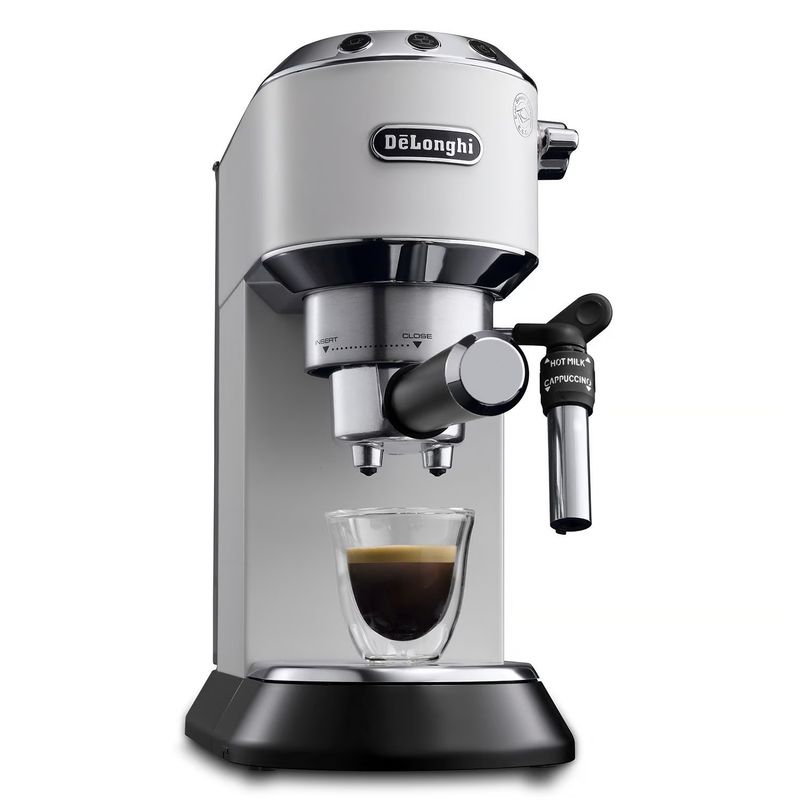 DELONGHI - Cafetera Espresso Dedica Blanco DELONGHI