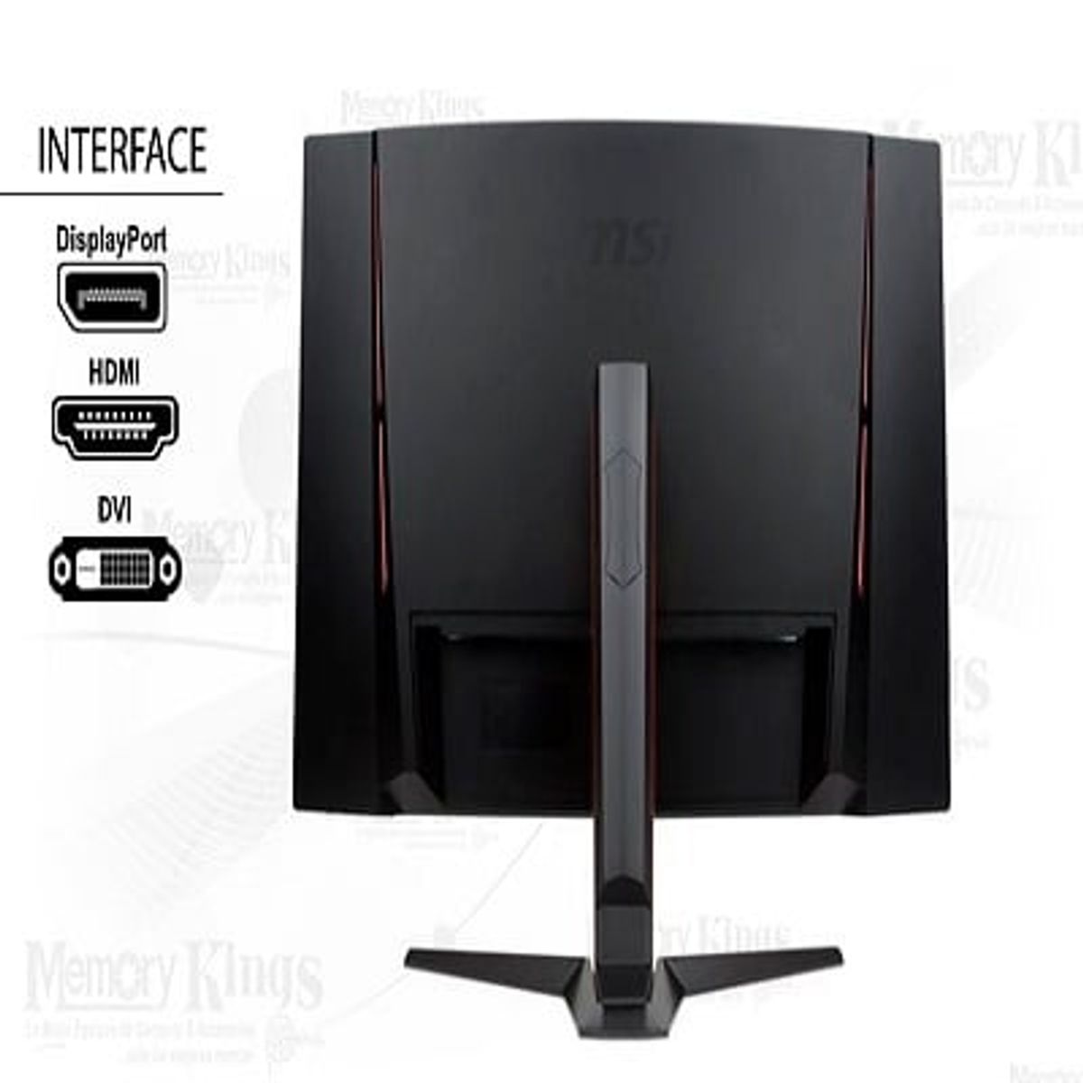 MSI - MONITOR MSI GAMER 27 G27C2 LEDFHDCURVO144HZ DVIHDMIDP