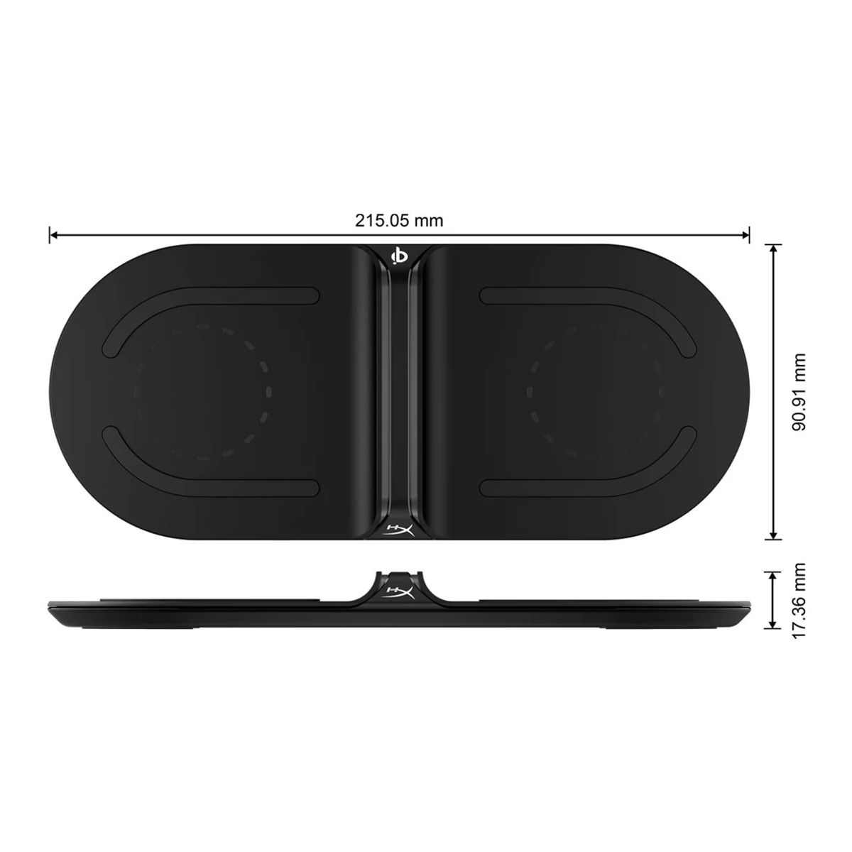 HYPERX - CARGADOR INALAMBRICO QI HYPERX CHARGEPLAY BASE HX-CPBS-C