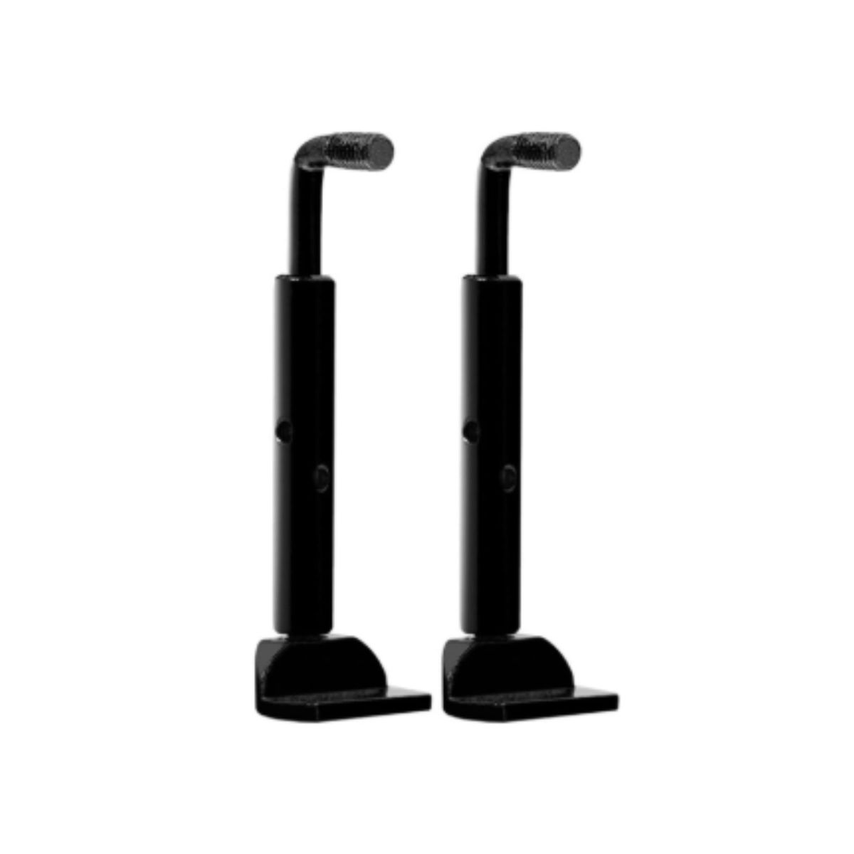 GENERICO - ABRAZADERA DE  MENTONERA  CROMADA NEGRA  VIOLA