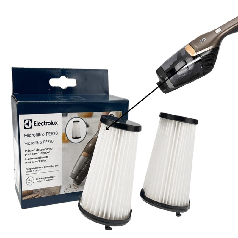 ELECTROLUX - Kit Filtros Hepa para aspiradora ERG26-ERG27