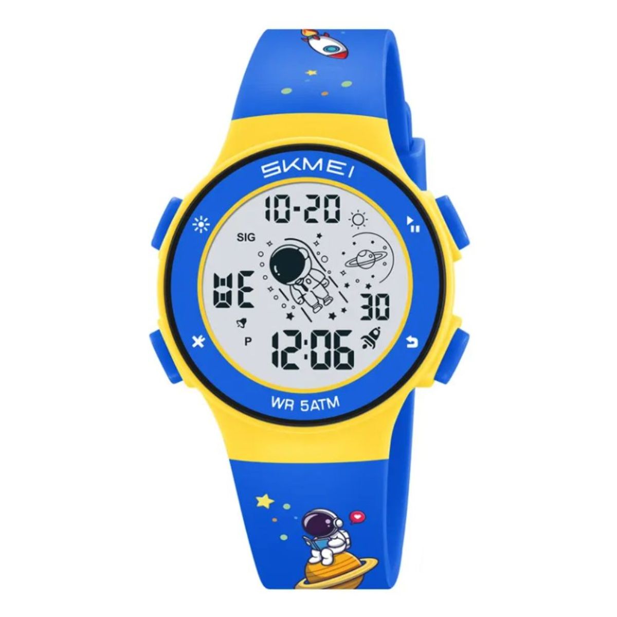 GRUPO CB - Reloj Digital para Niños Modelo Astronauta Azul