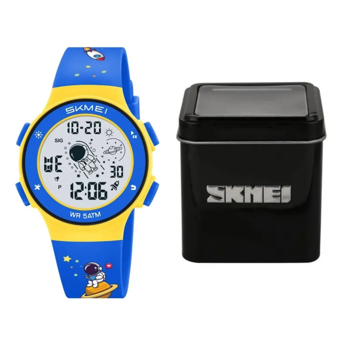GRUPO CB - Reloj Digital para Niños Modelo Astronauta Azul