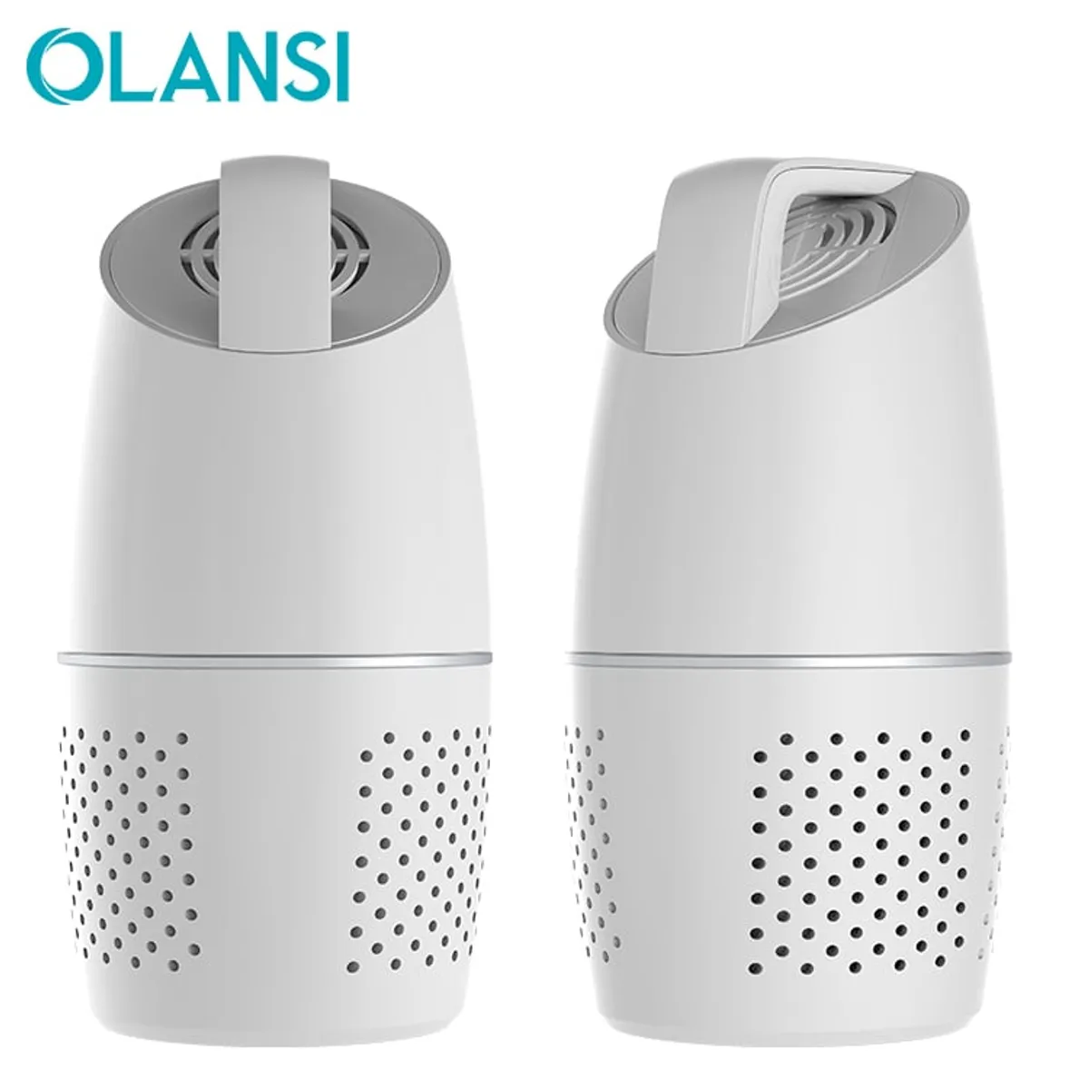 GENERICO - Olansi Purificador de Aire para Auto con 2 Etapas con Filtro Hepa H13 8m3/h