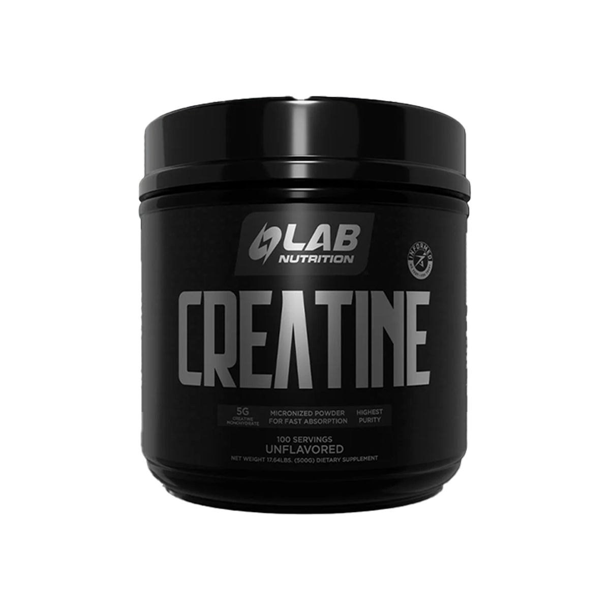LAB NUTRITION USA - Creatina Micronizada Lab Nutrition 500G