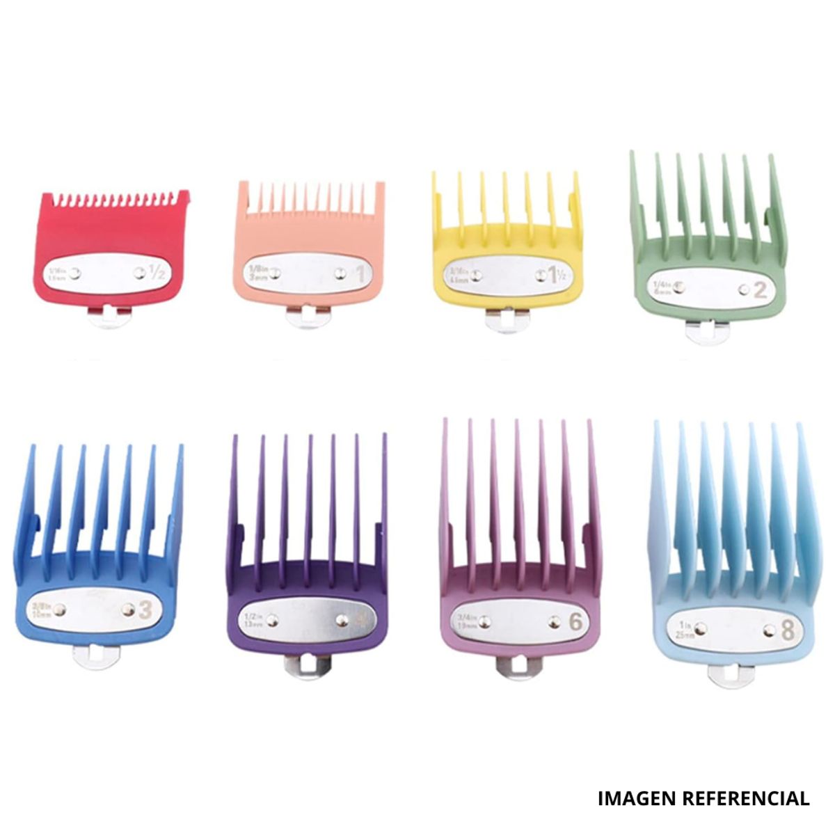 GENERICO - Peinetas Guías Para Maquina de Cortar Cabello