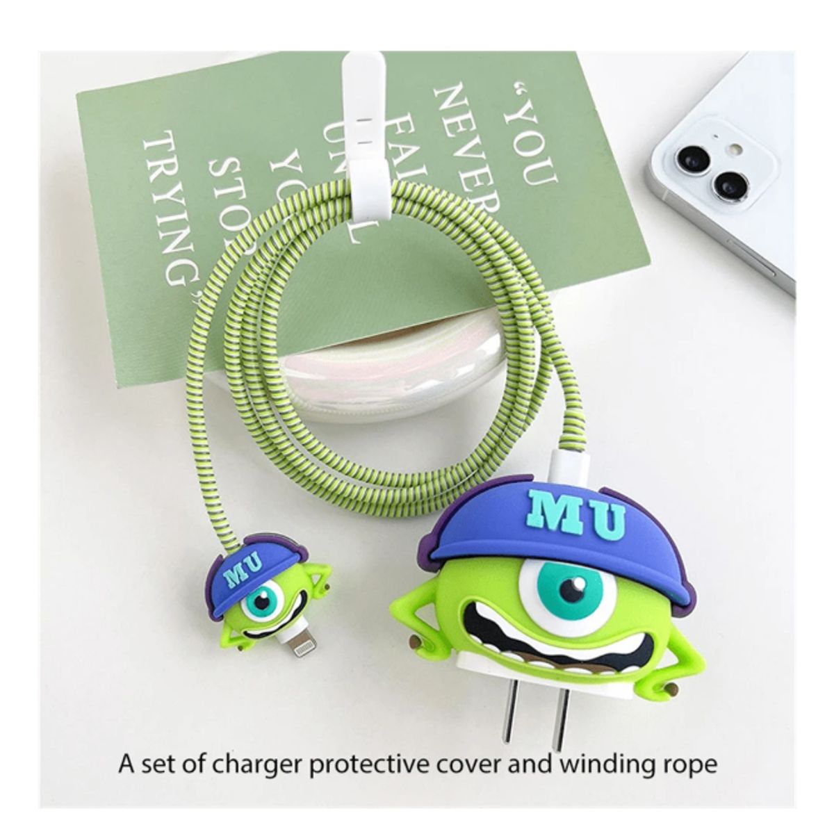 GENERICO - CASE PROTECTOR DE CARGADOR DE IPHONE DE WAZOWSKI