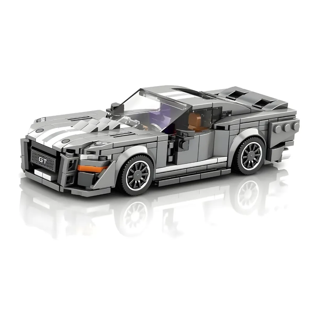 GRUPO CB - Bloques de Construccion Auto de Carrera Modelo GT500 437 pzs