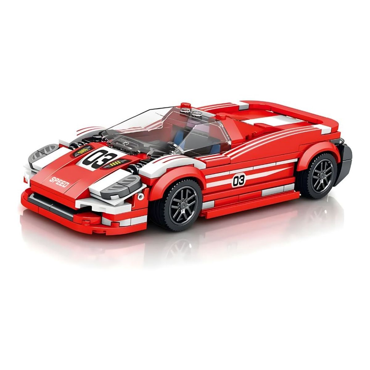 GRUPO CB - Bloques de Const Auto de Carrera Modelo Living Legend 355pzs