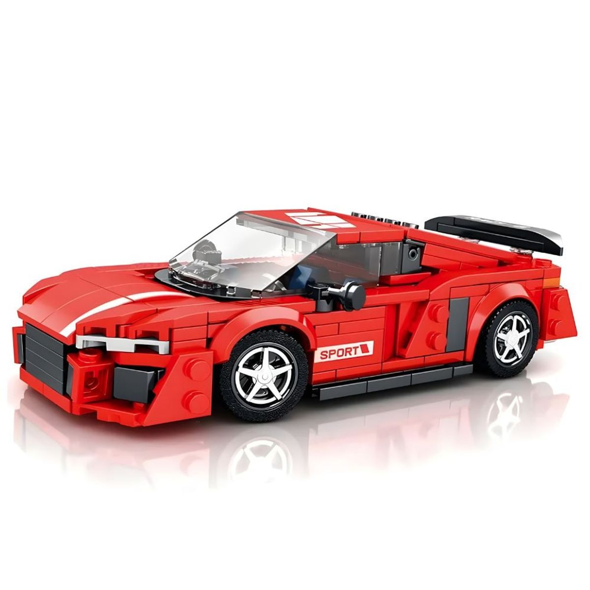 GRUPO CB - Bloques de Construcción Auto de Carrera Modelo Supercar 373 pzs