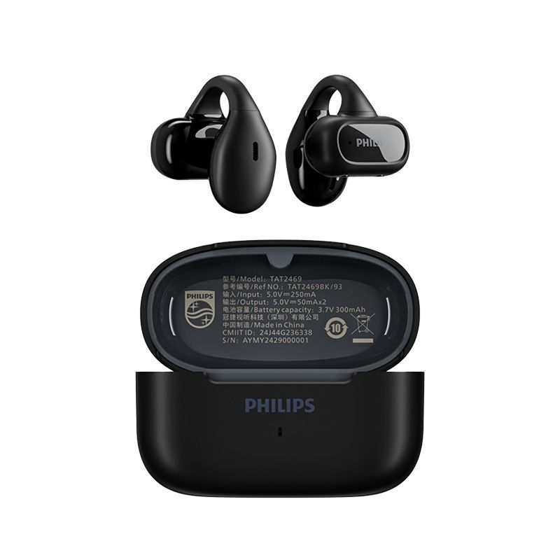 PHILIPS - Audífonos Bluetooth Clip Philips TAT2469 - Negro
