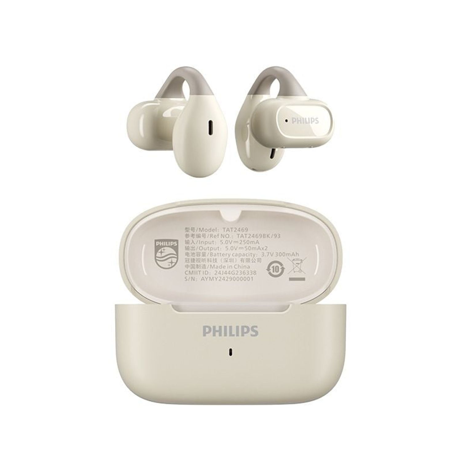 Audífonos Bluetooth Clip Philips TAT2469 Azul PHILIPS