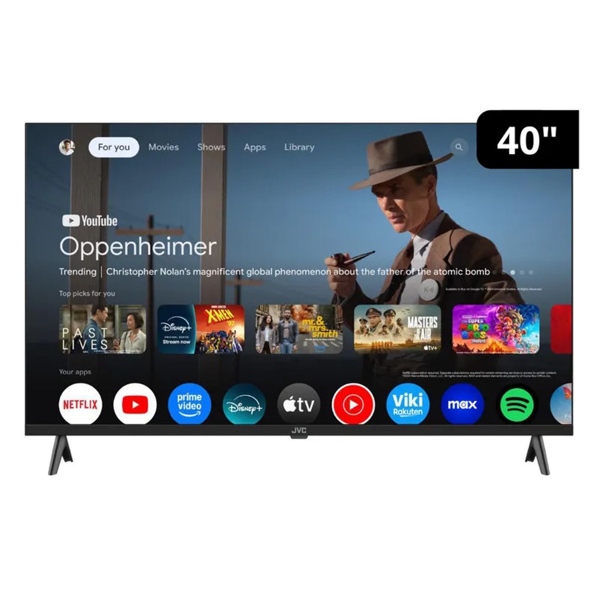 GENERICO - Televisor 40 JVC Full HD LED Smart Android Tv Lt-40kb448