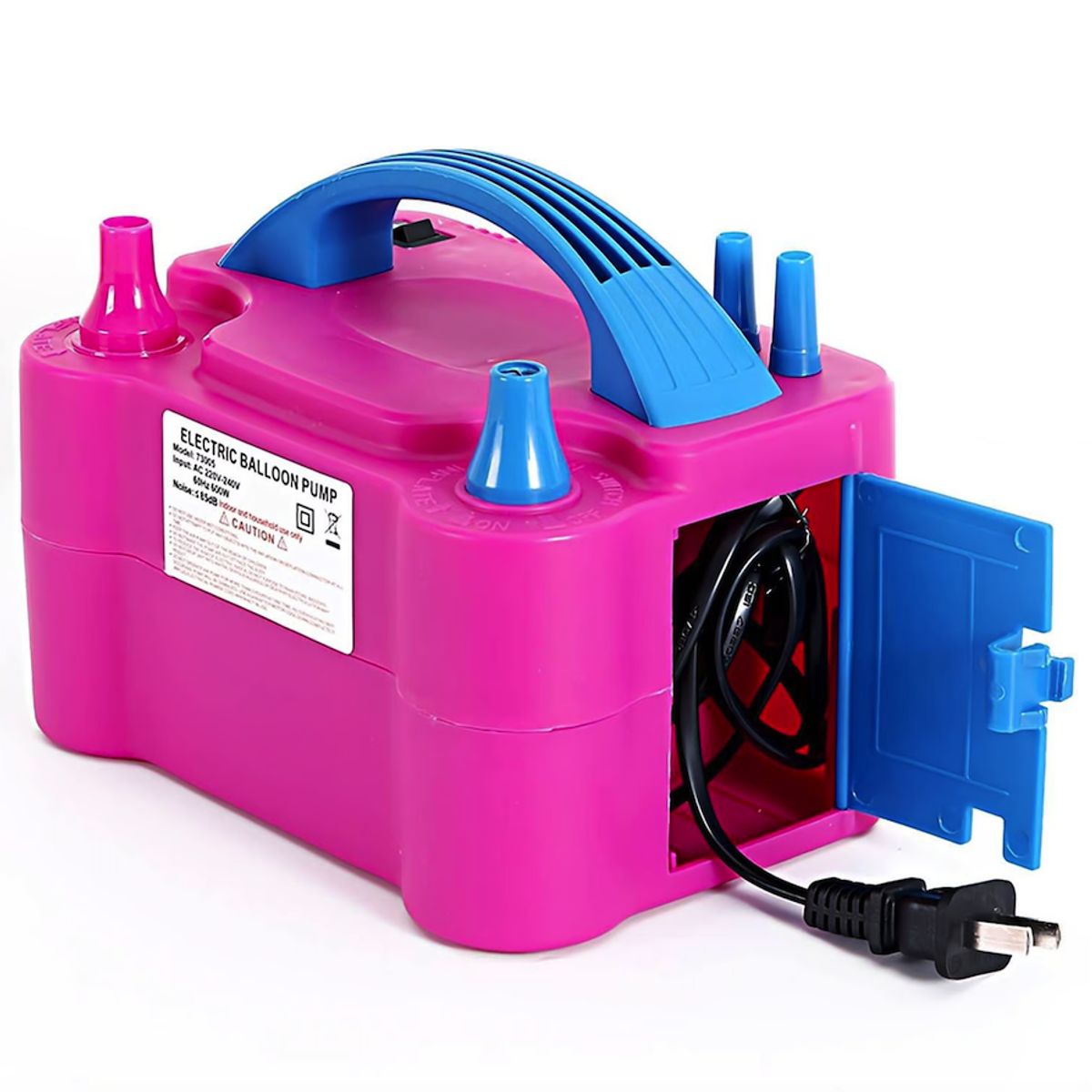 GENERICO - Maquina Soplador Inflador Globo Eléctrico Portátil Inflables