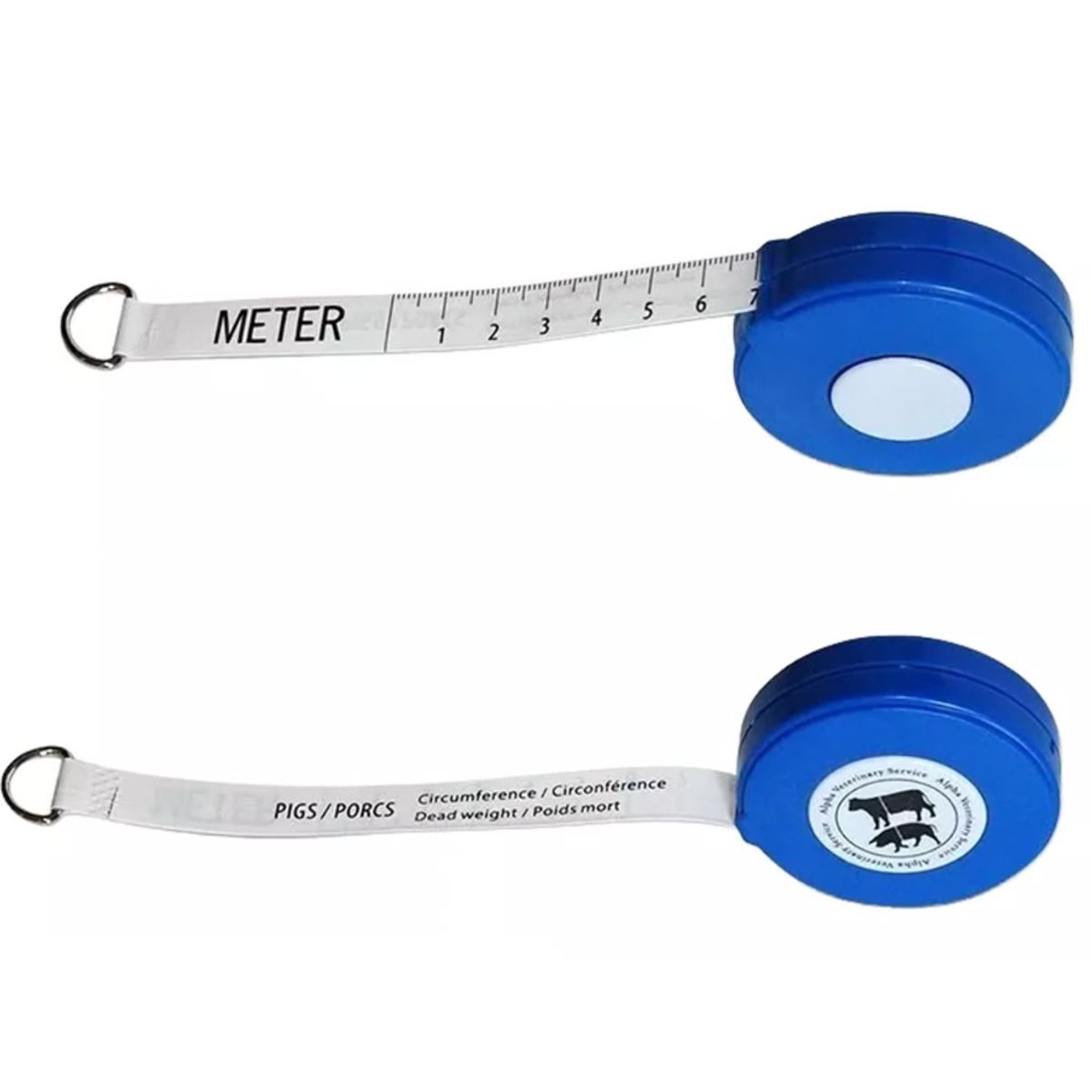 GENERICO - Cinta Zoométrica Medidor De Peso Ganado Vacuno Cerdos