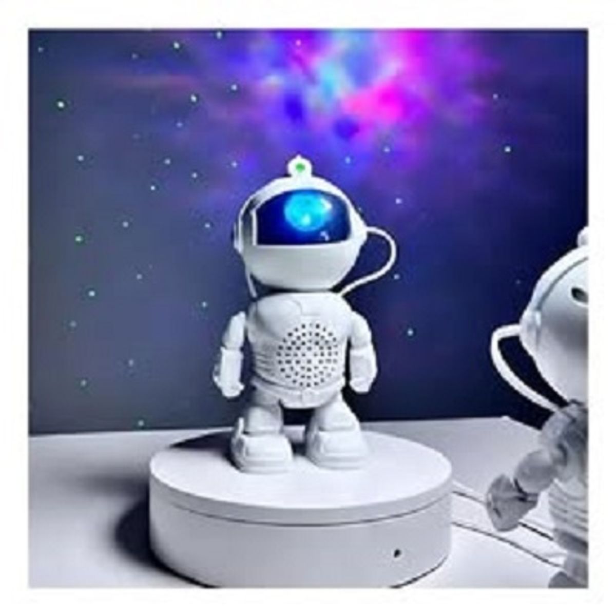 GENERICO - Robot Proyector astronauta  con parlante bluetooth