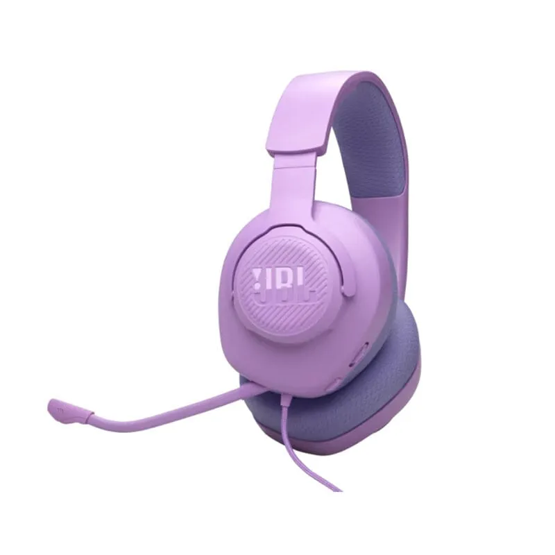 JBL - Auriculares supraaurales para juegos JBL Quantum 100 M2 - Púrpura