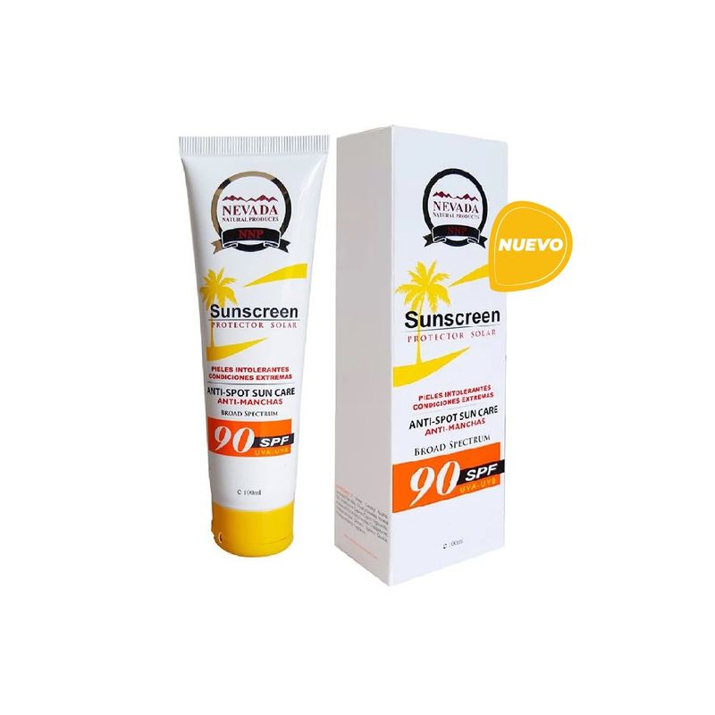 NEVADA NATURAL PRODUCTS - Protector Solar Nevada 90SPF Sunscreen Nevada