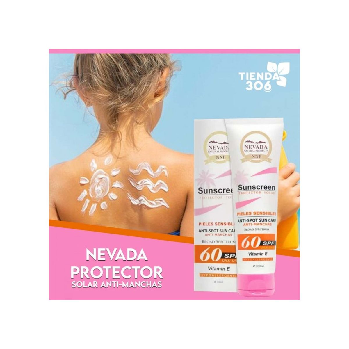 NEVADA NATURAL PRODUCTS - Protector Solar Nevada 90SPF Sunscreen Nevada